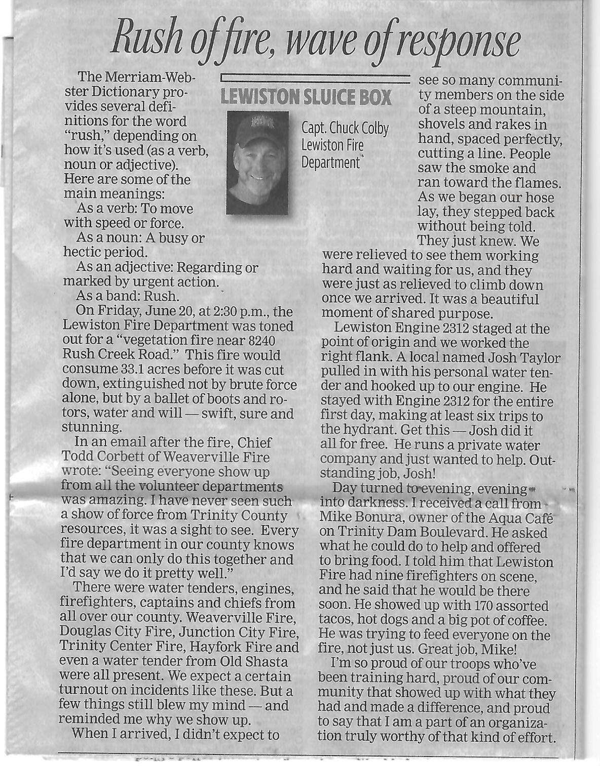 Image of news article
