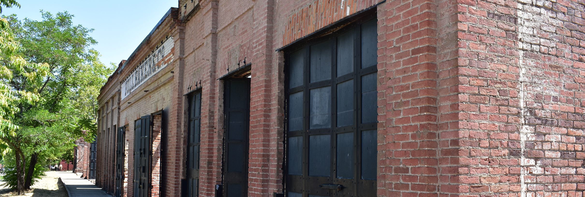 Historic Shasta Brick Ruins and Boardwalk
